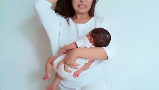 寝不足女性